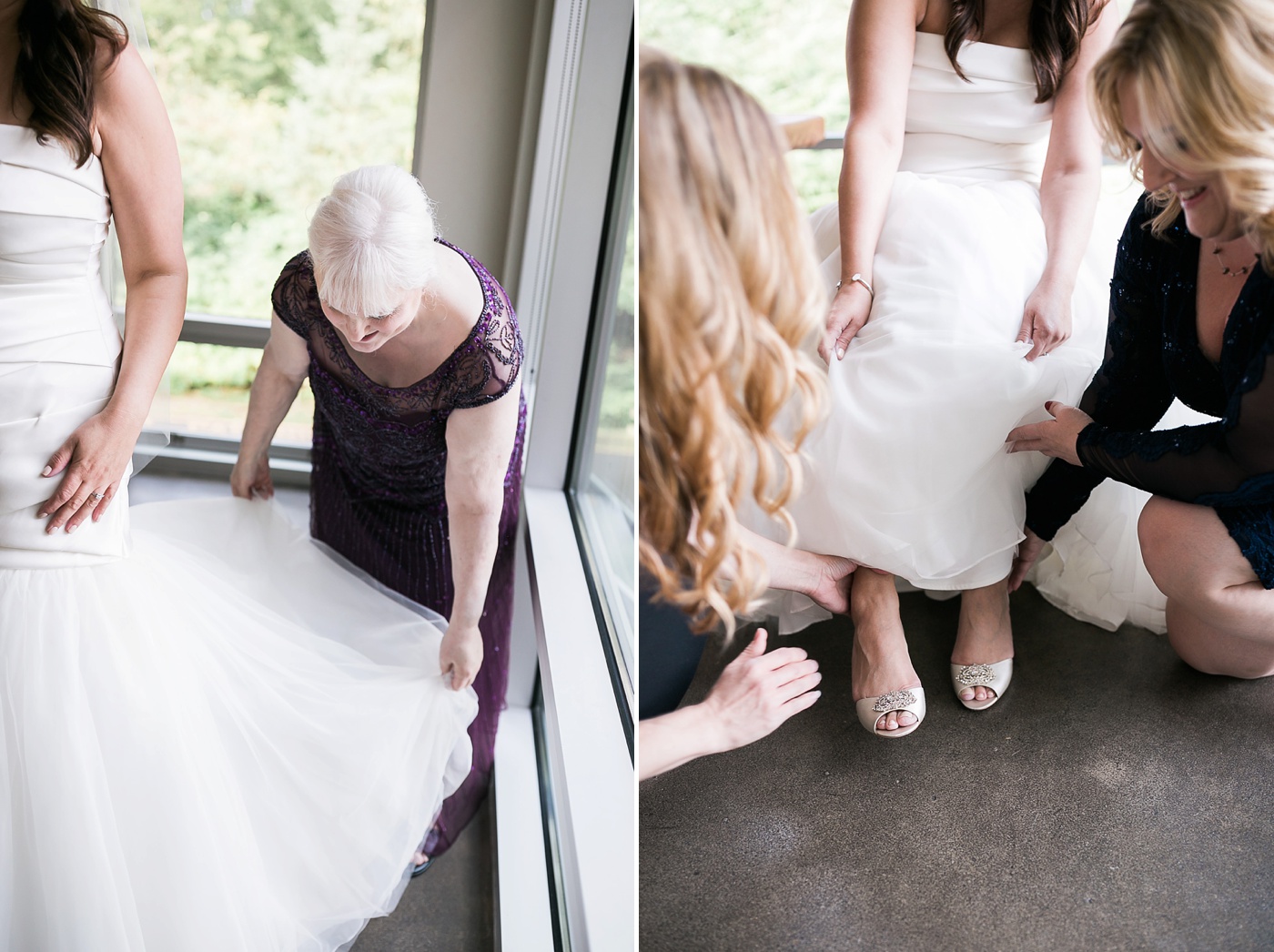 Mother and Daughter wedding day