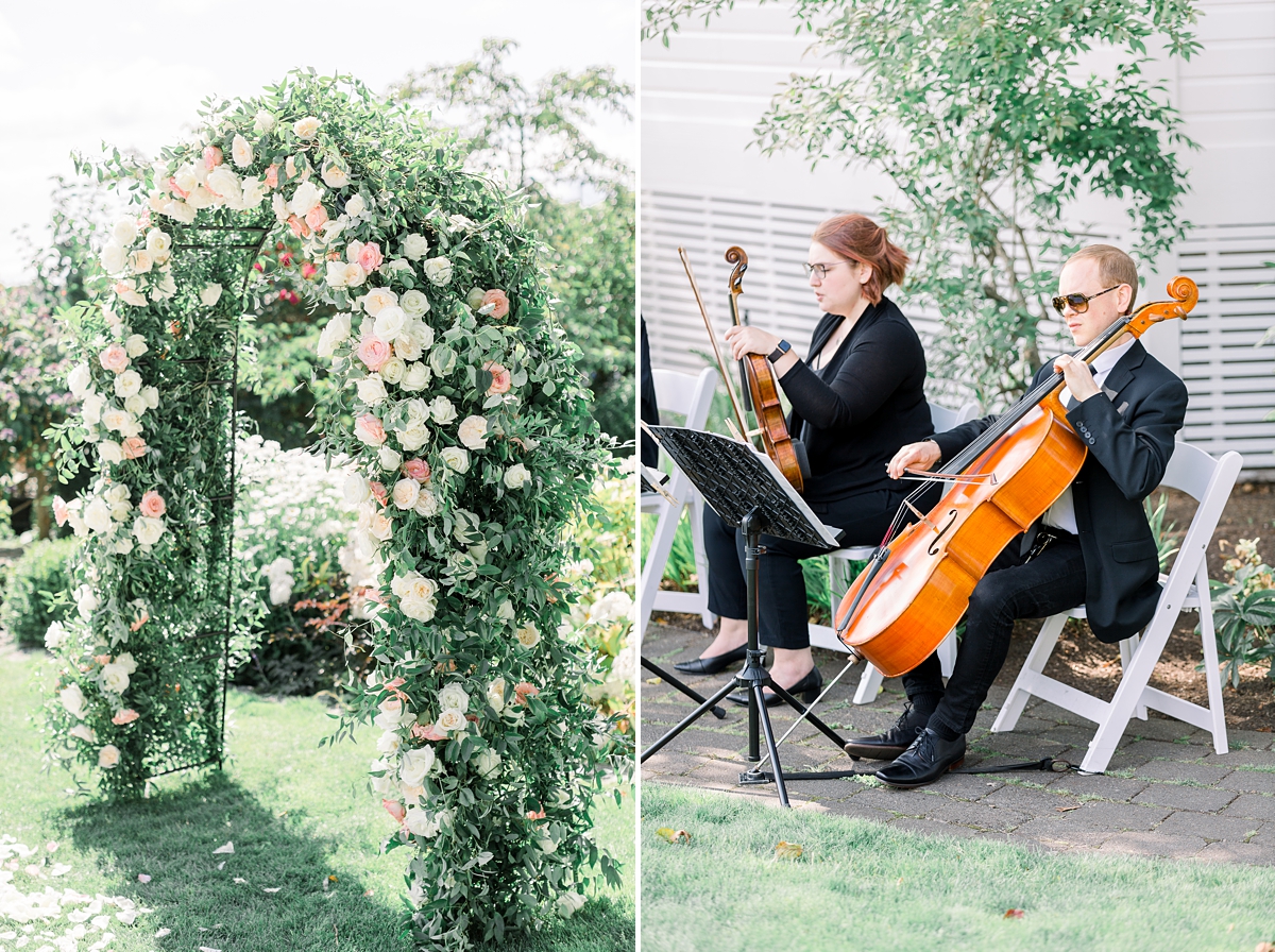 Blooms San Juan wedding ceremony