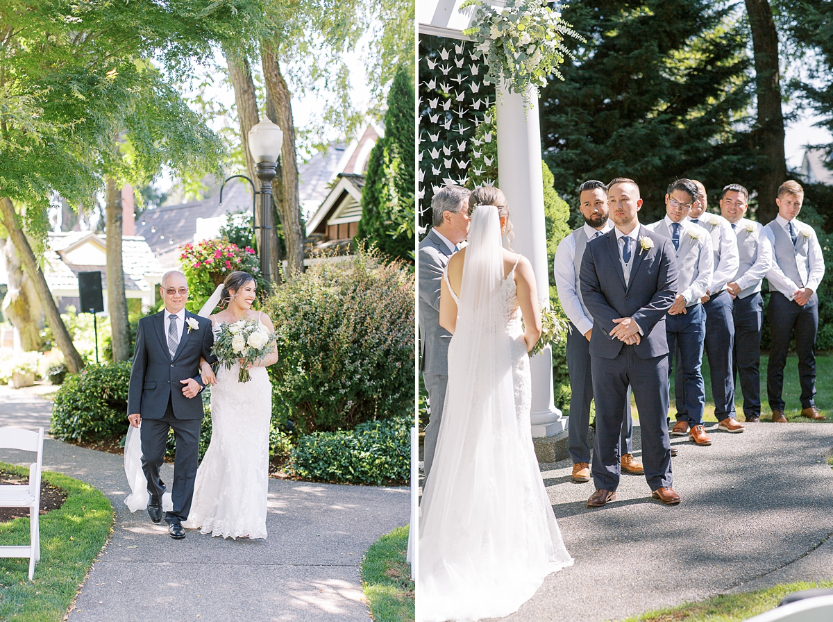 Laurel Creek Manor wedding ceremony